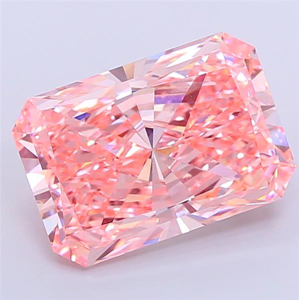 11.40 ct. radiant Lab Grown Diamond front image