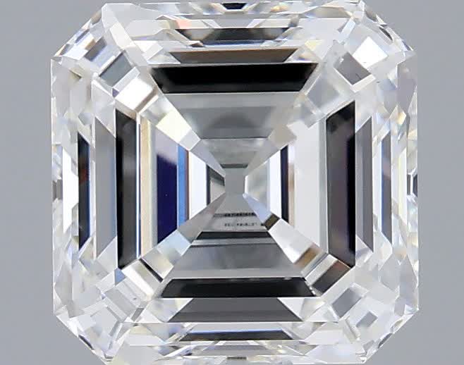 2.57 ct. asscher Lab Grown Diamond front image