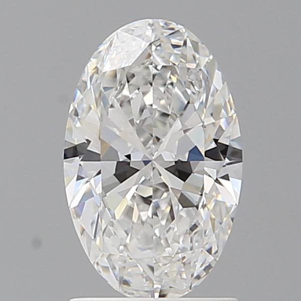 1.52 ct. oval Lab Grown Diamond front image