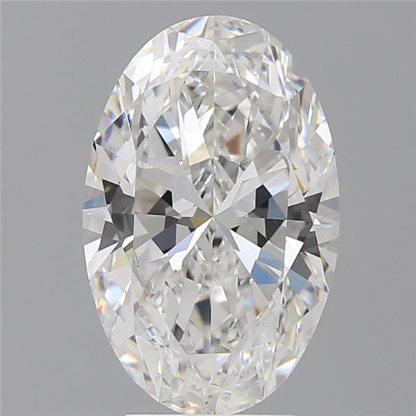 4.02 ct. oval Lab Grown Diamond front image