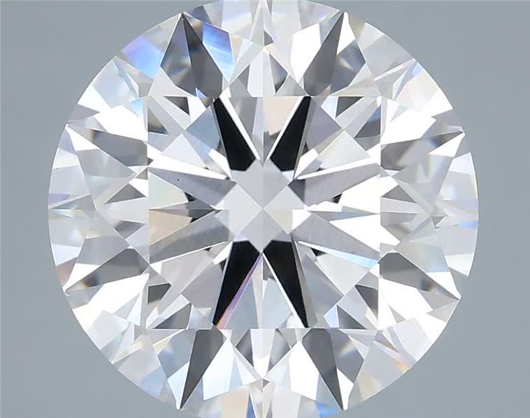 6.10 ct. round Lab Grown Diamond front image