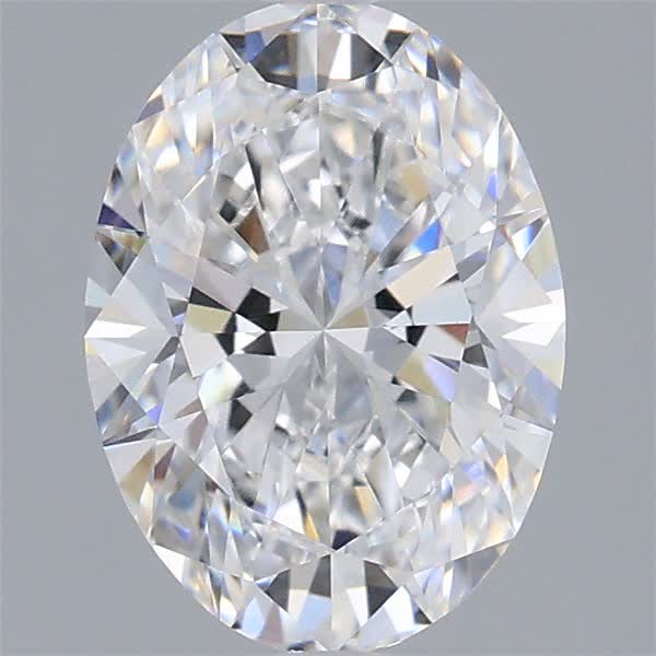 1.59 ct. oval Lab Grown Diamond front image