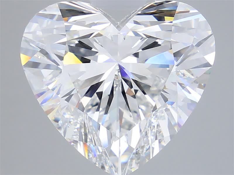 5.58 ct. heart Lab Grown Diamond front image