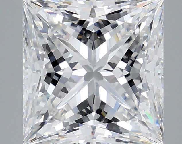 4.07 ct. princess Lab Grown Diamond front image