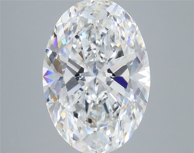 5.56 ct. oval Lab Grown Diamond front image