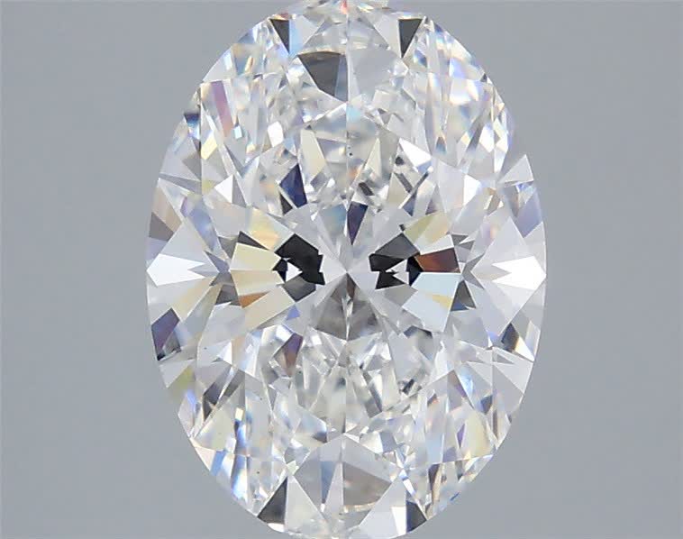3.52 ct. oval Lab Grown Diamond front image