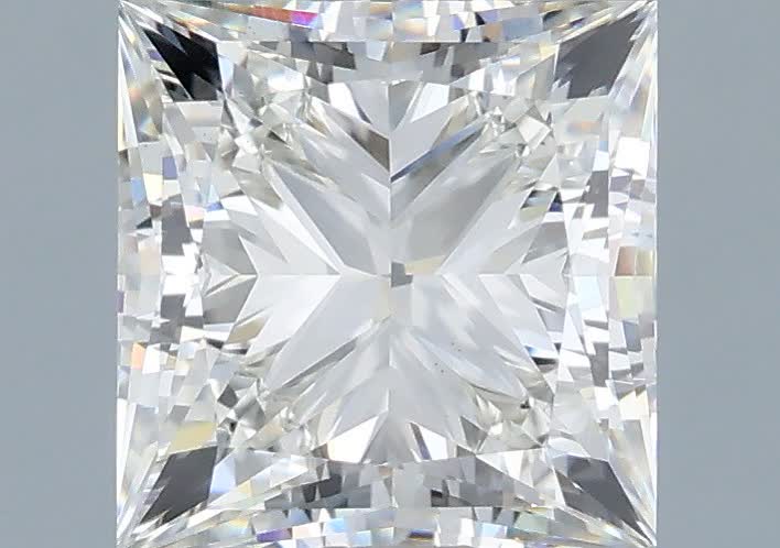 2.02 ct. princess Lab Grown Diamond front image