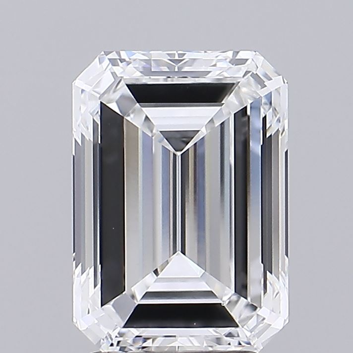 3.01 carat f VVS2 EX Cut IGI emerald diamond