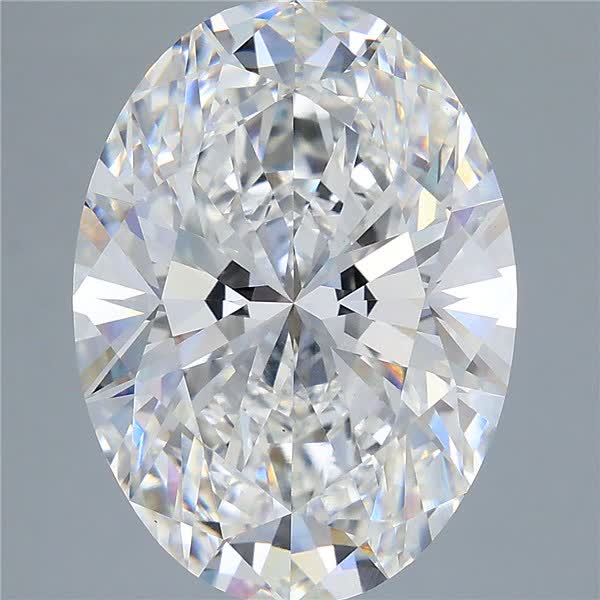 10.08 ct. oval Lab Grown Diamond front image