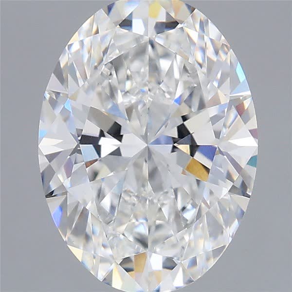2.60 ct. oval Lab Grown Diamond front image