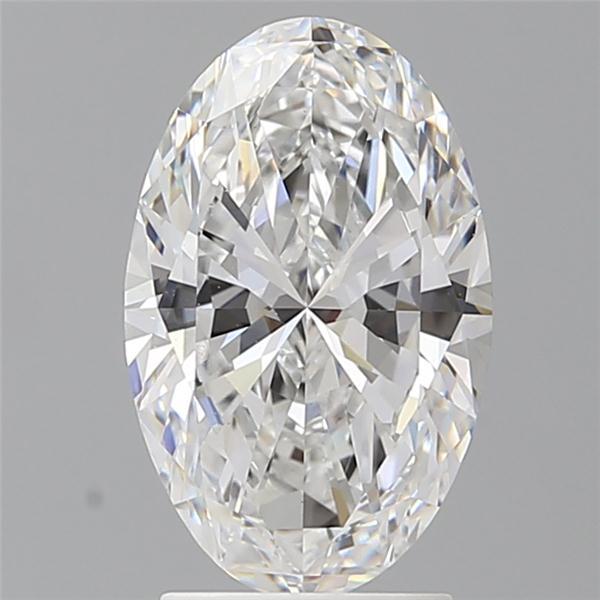 2.60 ct. oval Lab Grown Diamond front image