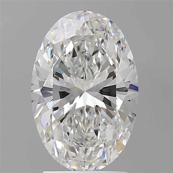 2.55 ct. oval Lab Grown Diamond front image