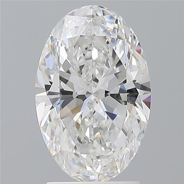 2.55 ct. oval Lab Grown Diamond front image