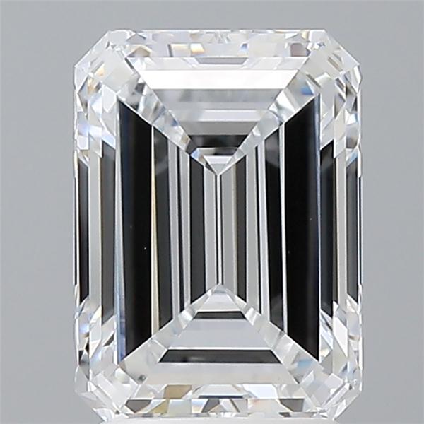 2.42 ct. emerald Lab Grown Diamond front image