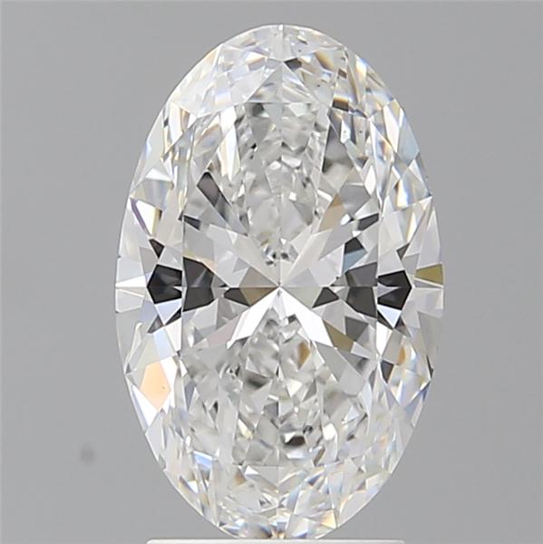 2.60 ct. oval Lab Grown Diamond front image