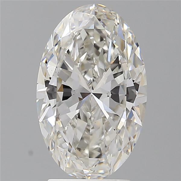 3.05 ct. oval Lab Grown Diamond front image