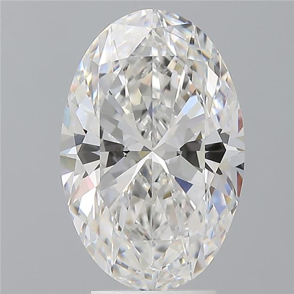 4.10 ct. oval Lab Grown Diamond front image