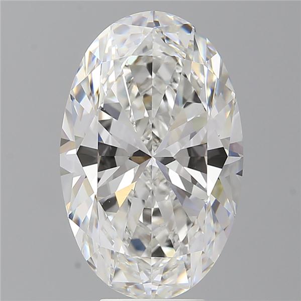 7.08 ct. oval Lab Grown Diamond front image