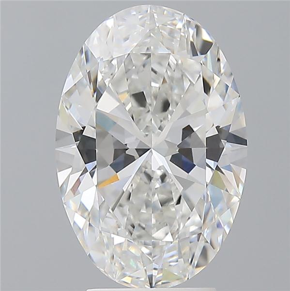 4.02 ct. oval Lab Grown Diamond front image