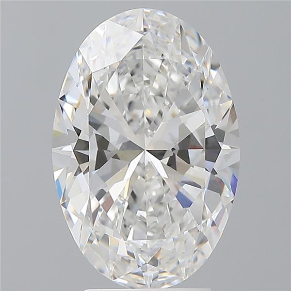 4.02 ct. oval Lab Grown Diamond front image