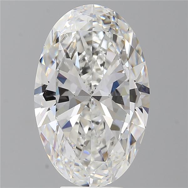 7.50 ct. oval Lab Grown Diamond front image