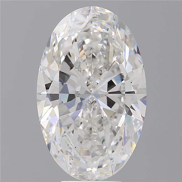 7.59 ct. oval Lab Grown Diamond front image
