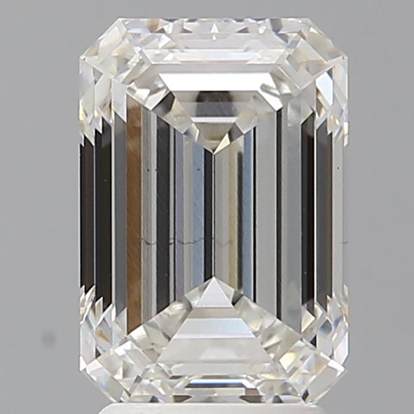 3.10 ct. emerald Lab Grown Diamond front image
