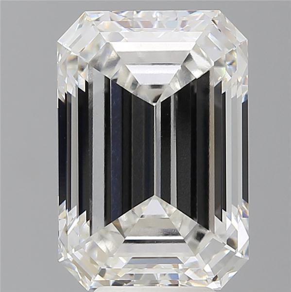 7.09 ct. emerald Lab Grown Diamond front image