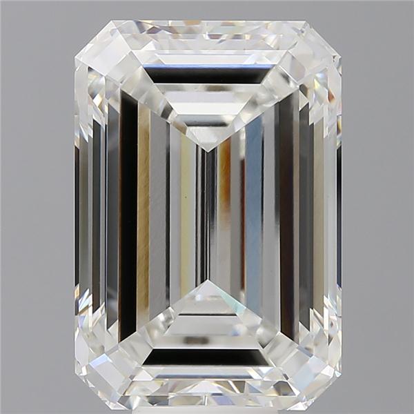 12.51 ct. emerald Lab Grown Diamond front image