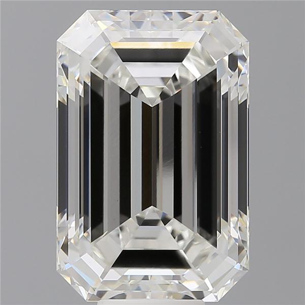 12.02 ct. emerald Lab Grown Diamond front image