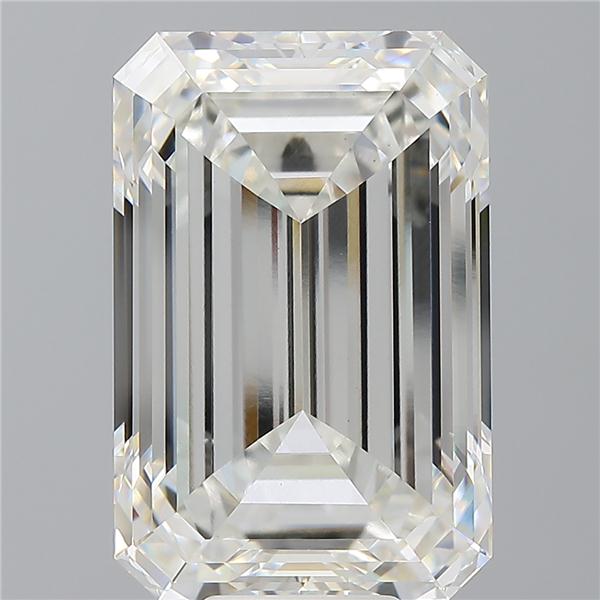 12.02 ct. emerald Lab Grown Diamond front image