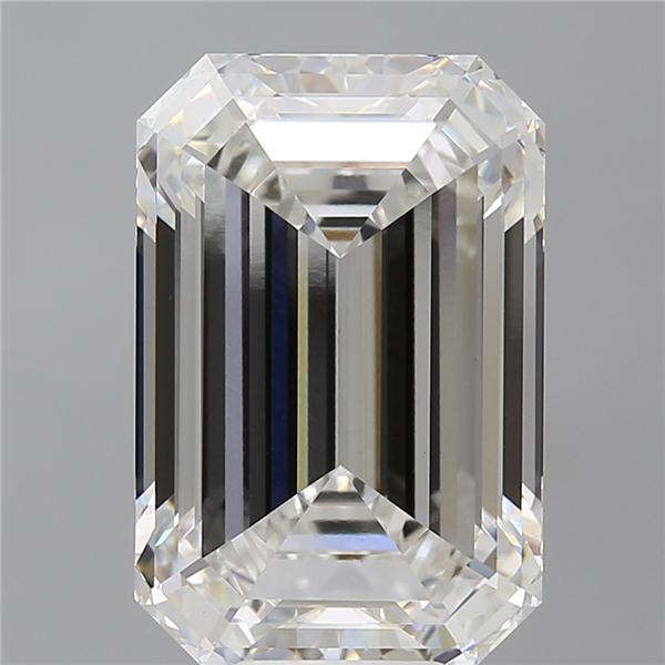 10.60 ct. emerald Lab Grown Diamond front image