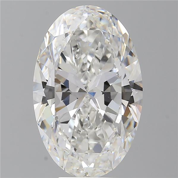8.01 ct. oval Lab Grown Diamond front image