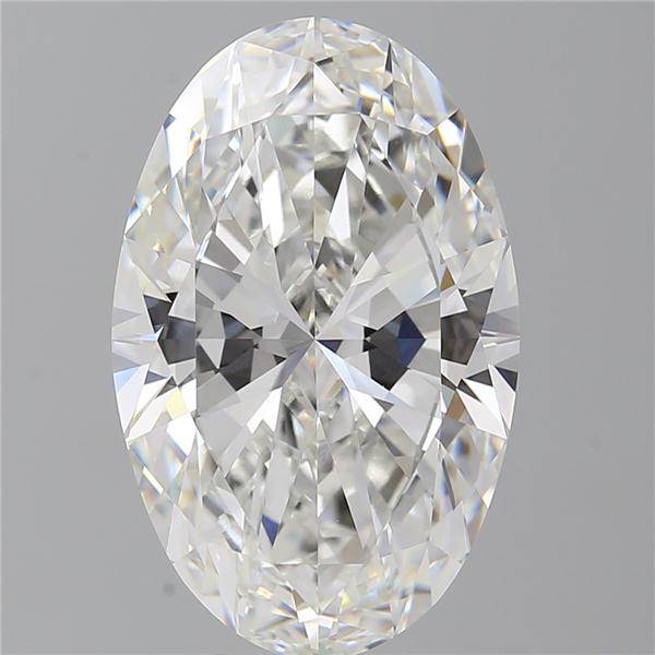 9.55 ct. oval Lab Grown Diamond front image
