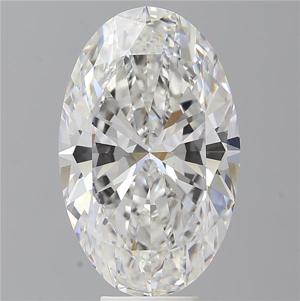 8.54 ct. oval Lab Grown Diamond front image