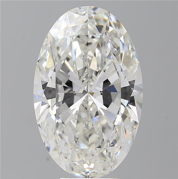 8.58 ct. oval Lab Grown Diamond front image