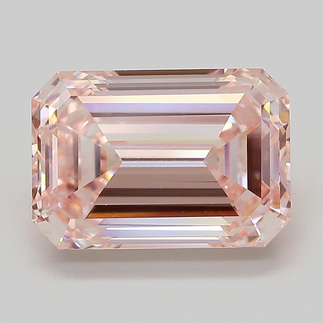 5.09 ct. emerald Lab Grown Diamond front image