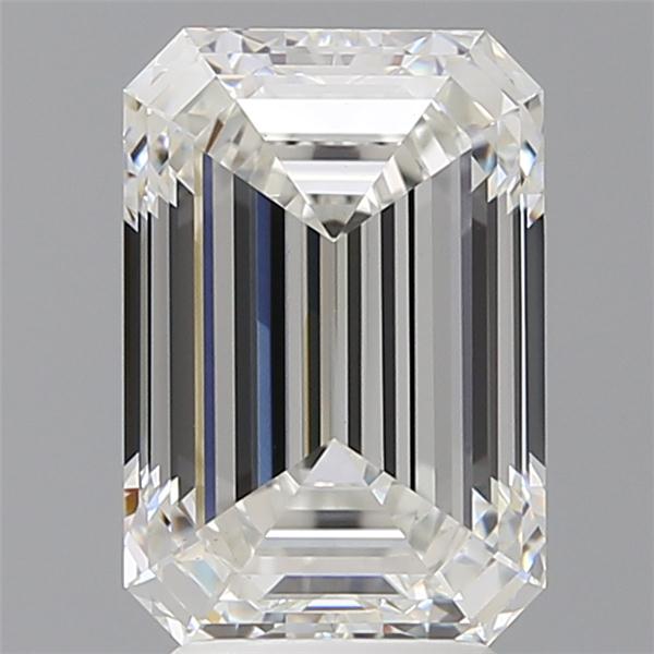 4.08 ct. emerald Lab Grown Diamond front image