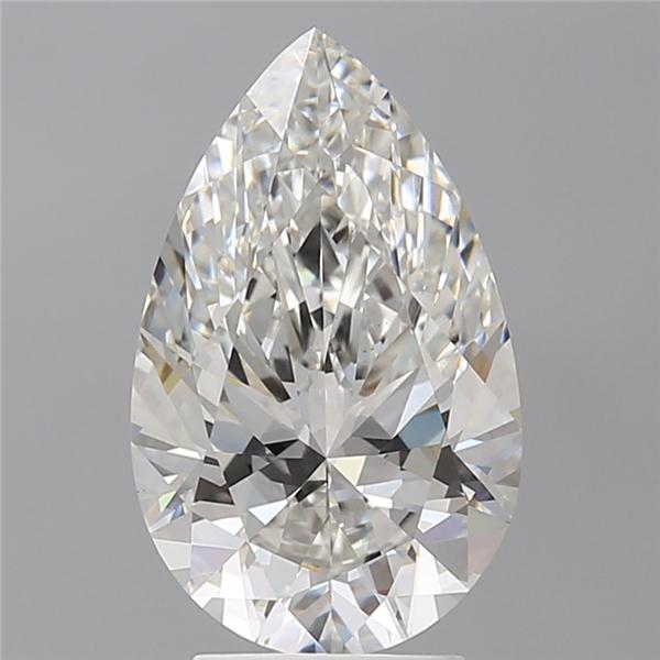 3.58 ct. pear Lab Grown Diamond front image