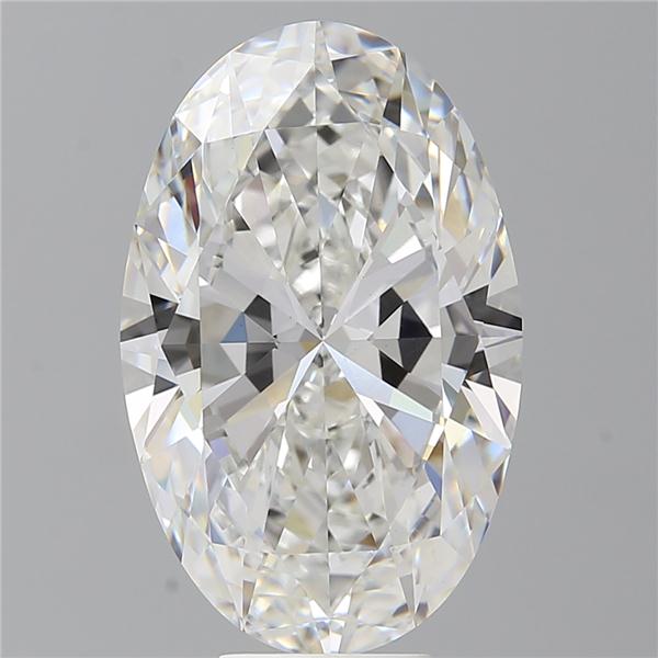 8.59 ct. oval Lab Grown Diamond front image