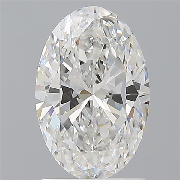 1.60 ct. oval Lab Grown Diamond front image