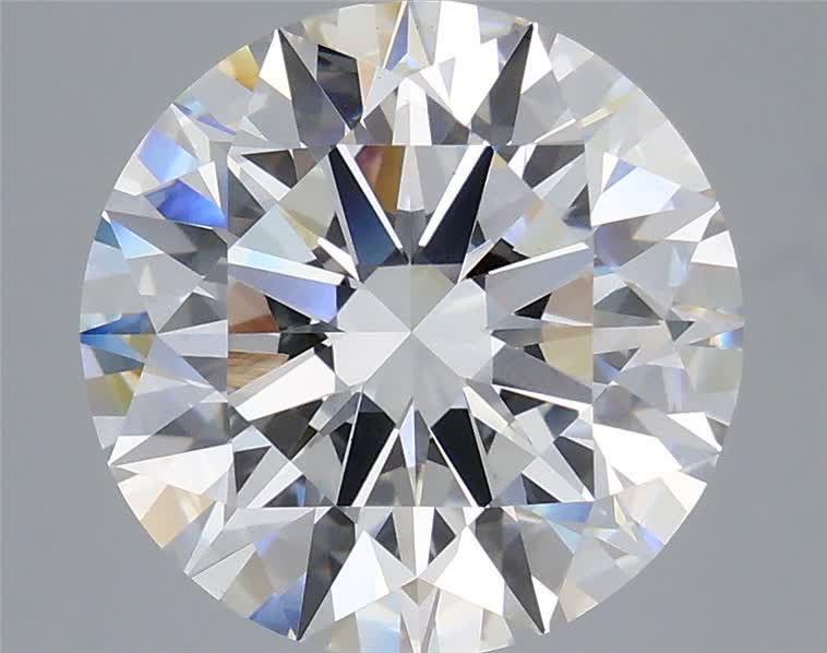 7.08 ct. round Lab Grown Diamond front image