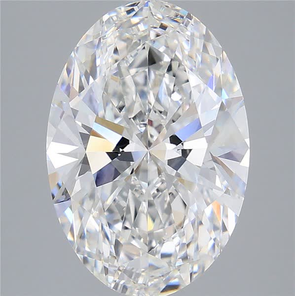4.59 ct. oval Lab Grown Diamond front image