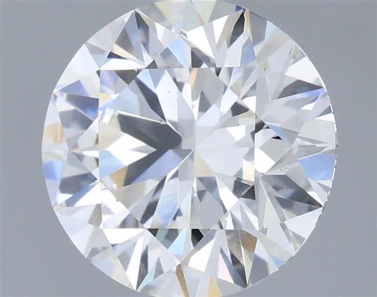 2.50 ct. round Lab Grown Diamond front image