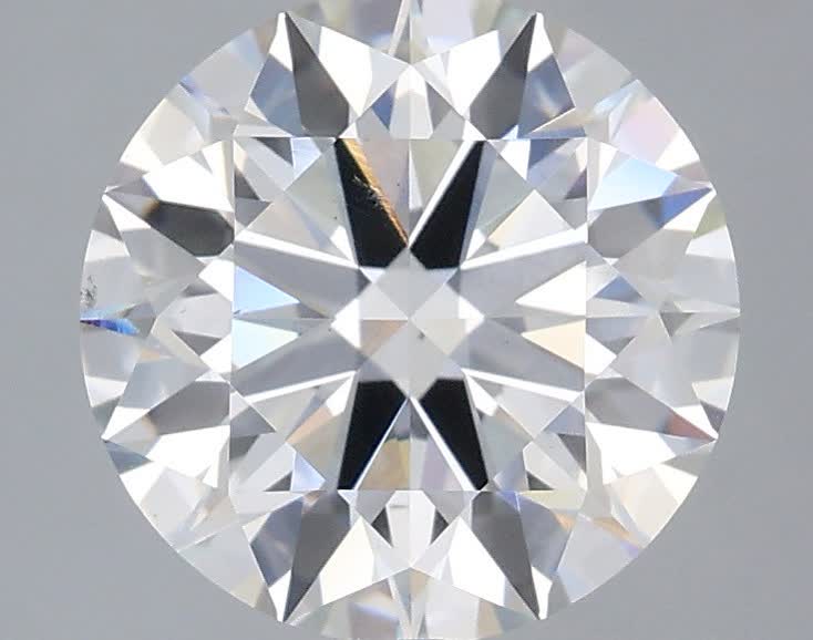2.54 ct. round Lab Grown Diamond front image