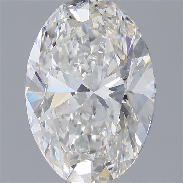 2.56 ct. oval Lab Grown Diamond front image