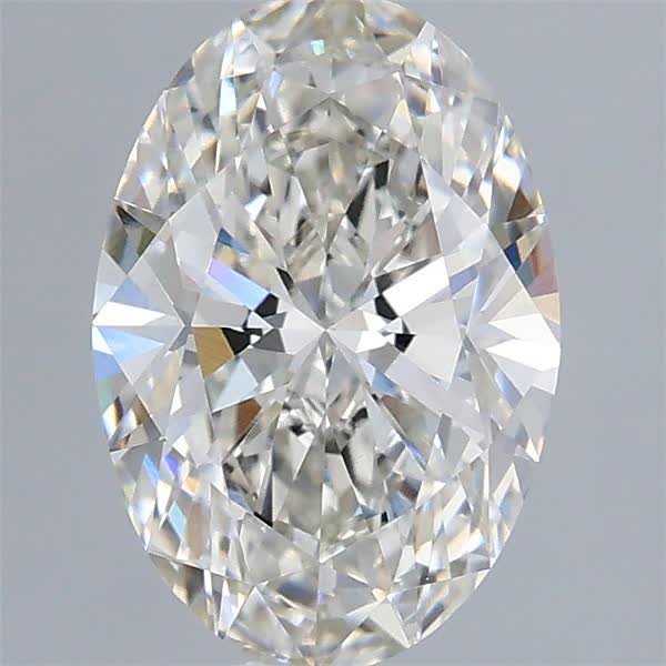 1.58 ct. oval Lab Grown Diamond front image