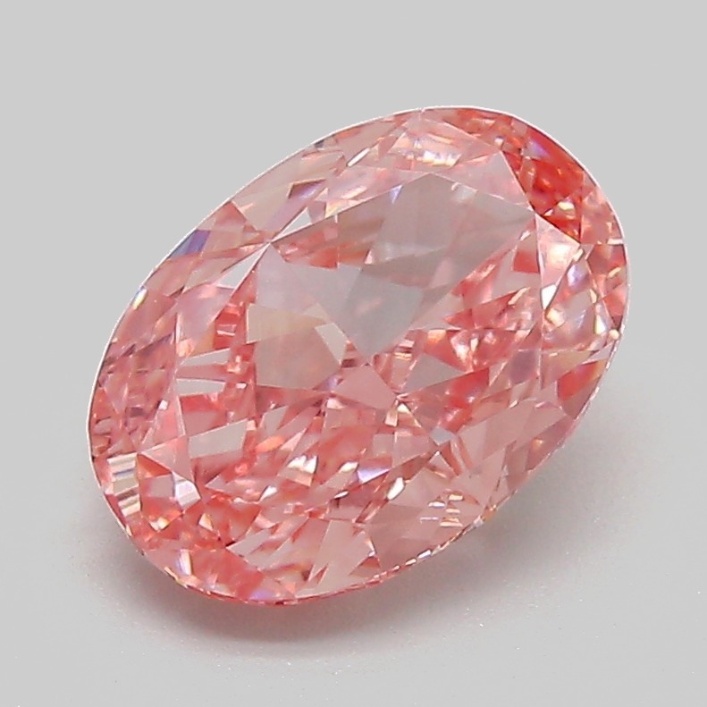 2.06 ct. oval Lab Grown Diamond front image