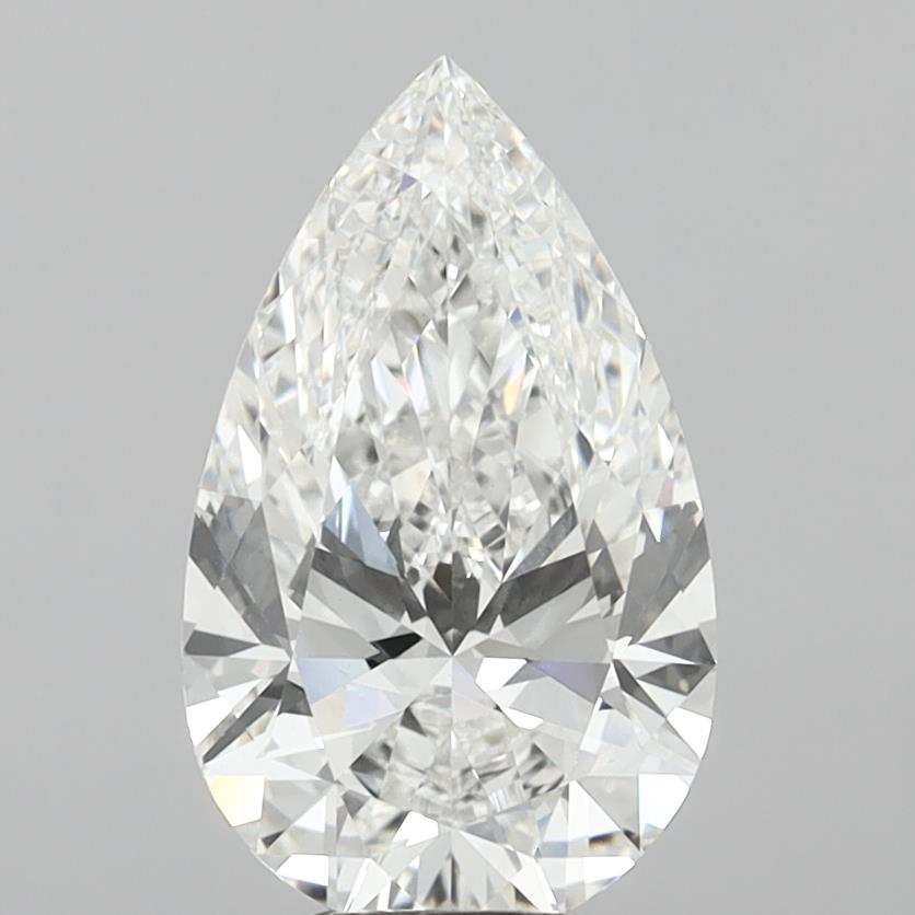 6.11 ct. pear Lab Grown Diamond front image
