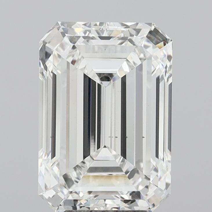 8.10 ct. emerald Lab Grown Diamond front image